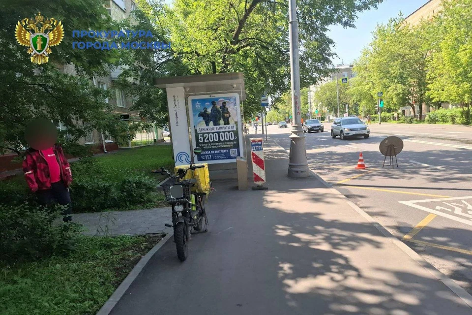 На юго-западе Москвы велосипедист сбил пятилетнего ребенка