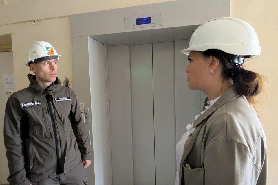 Каждый лифт выдерживает груз до 600 килограмм. Фото: Администрация Свердловского муниципального округа ЛНР