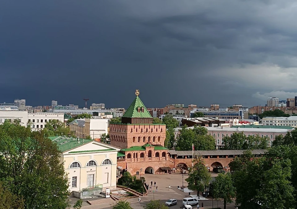 Жара, ливни и грозы ожидаются в Нижнем Новгороде в выходные.