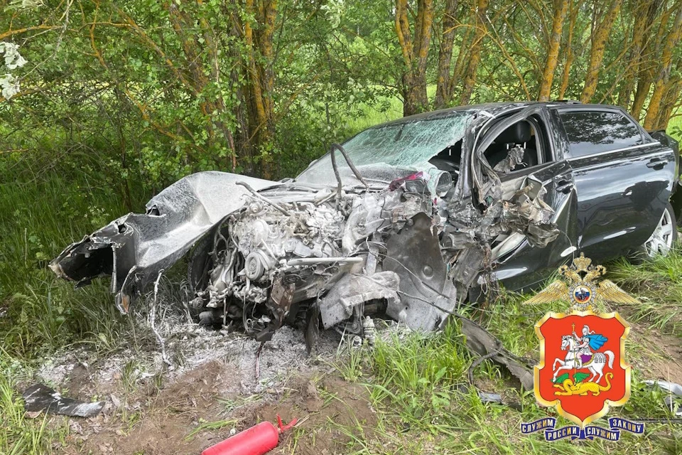 Смертельная авария произошла на трассе Деулина-Новинки. Фото: ГУ МВД России по Московской области