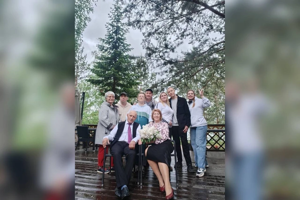 Бессоновы из Подгорного отметили юбилей супружеской жизни. Фото: Агентство ЗАГС Красноярского края