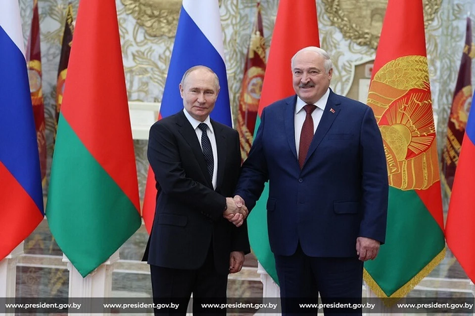 Лукашенко направил поздравления с Днем России 12 июня. Фото: архив president.gov.by.