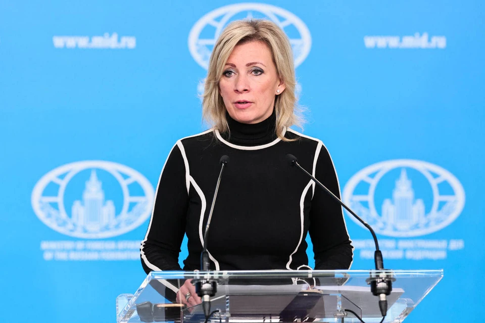 Официальный представитель МИД РФ Мария Захарова