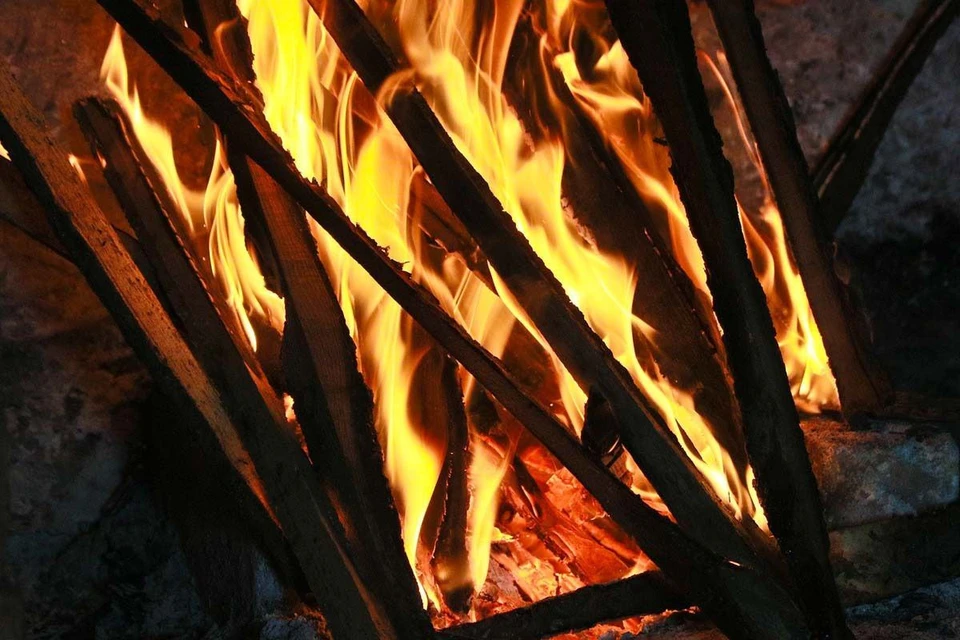 В целом в Алтайском крае за последние сутки пожарные потушили 19 возгораний
