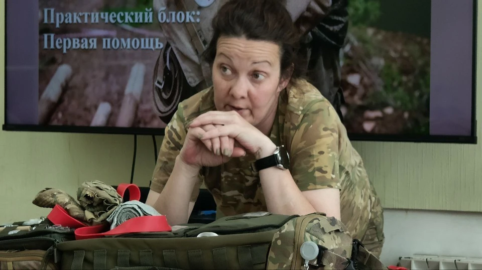 Татьяна Винник провела лекцию для студентов-медиков