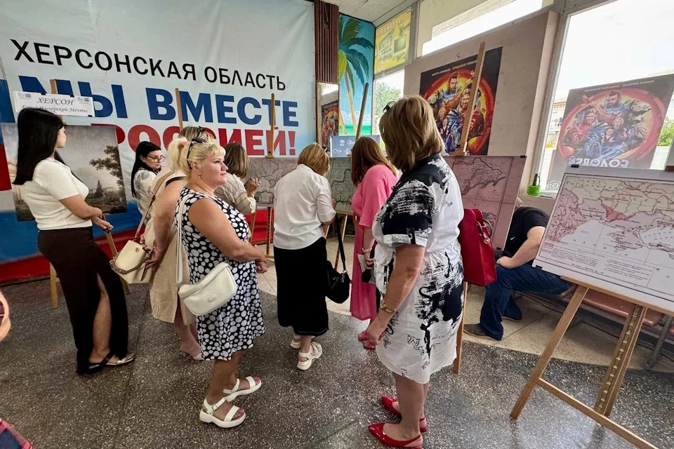 В Геническе открылась выставка в честь 247-летия Херсона Фото: управление информационной политики ХО