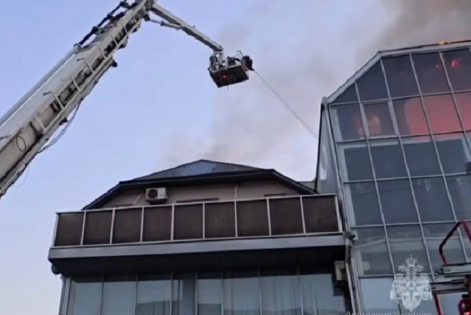 Фото: стоп-кадр видео МЧС по Дагестану.