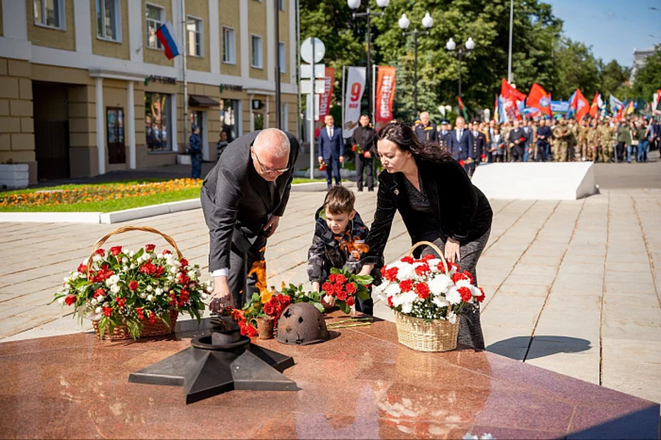 Мероприятие прошло на набережной Грина. Фото: пресс-служба правительства Кировской области