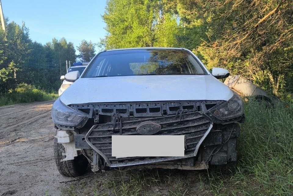 Авария произошла на железнодорожной станции Ежиха. Фото: Госавтоинспекция Кировской области