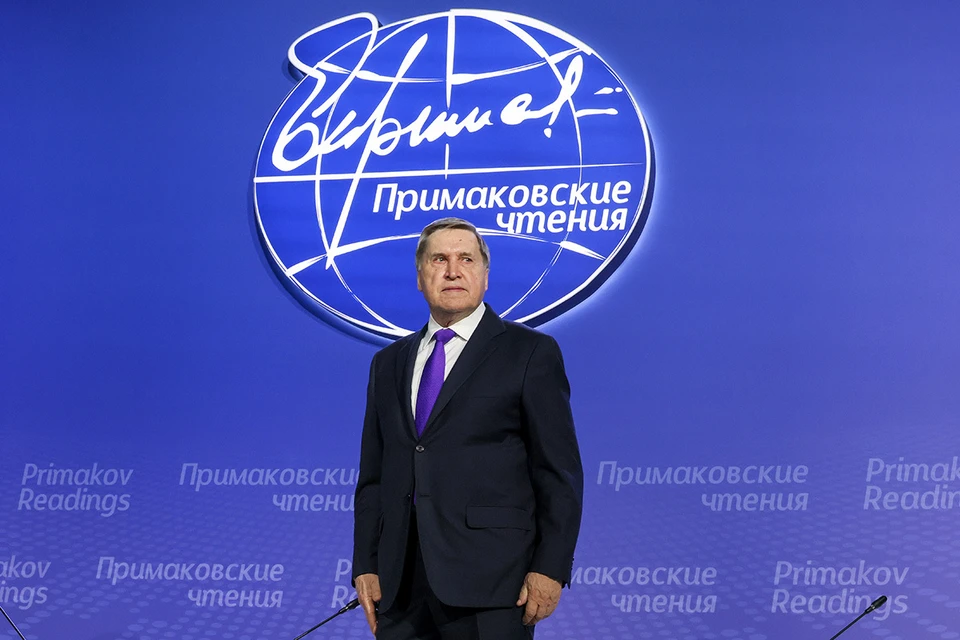 Помощник президента России Юрий Ушаков Фото: Михаил Метцель/ТАСС
