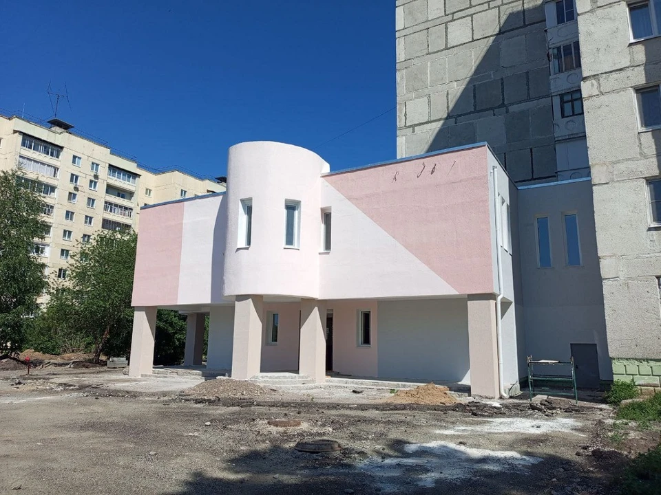 В Красноярском крае продолжается капремонт Зеленогорского ЗАГСа. Фото: краевое Агентство ЗАГС
