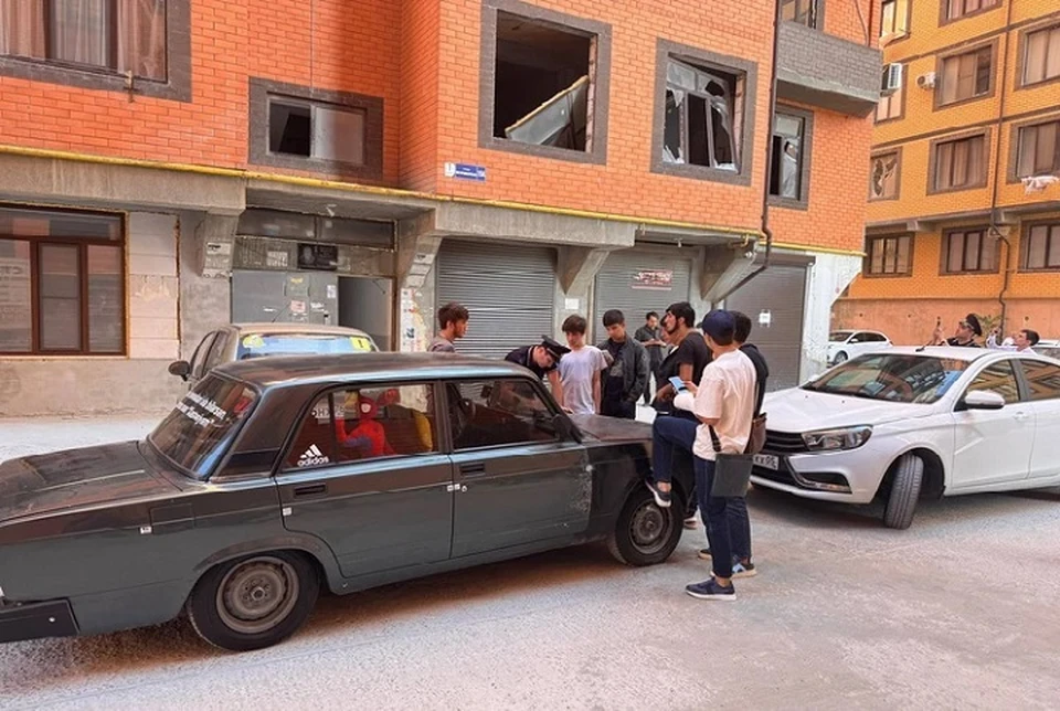 ЧП произошло в многоквартирном жилом доме на улице Гапцахская, 15А. Фото: администрация Махачкалы
