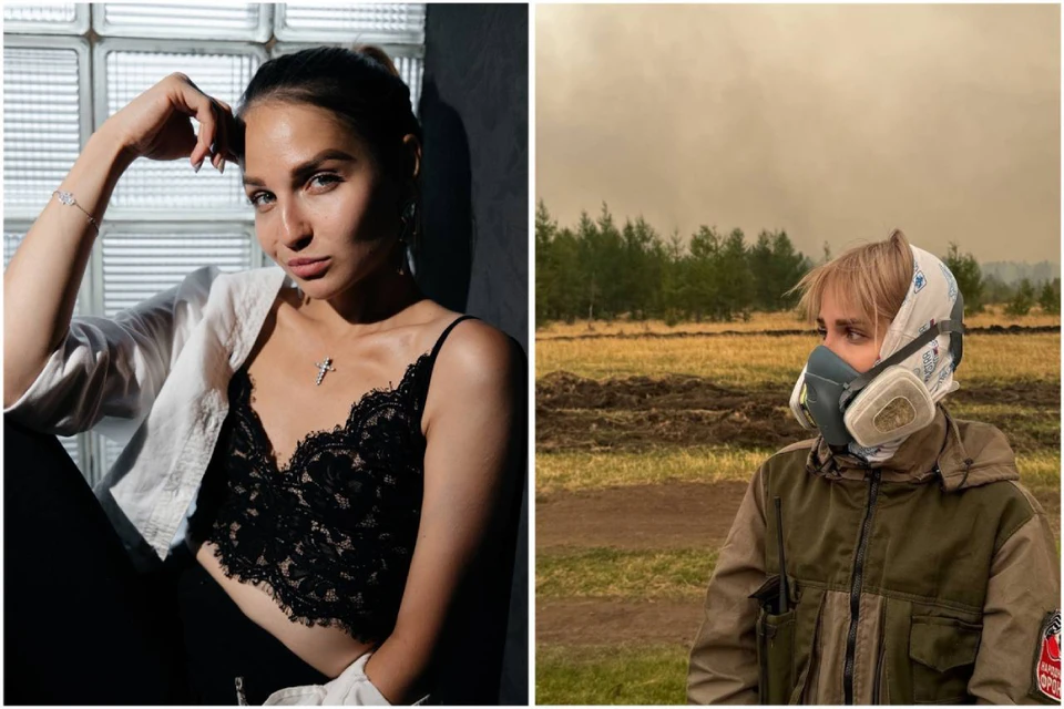 Сибирячка помогает тушить пожары почти два месяца. Фото: личный архив героя публикации.