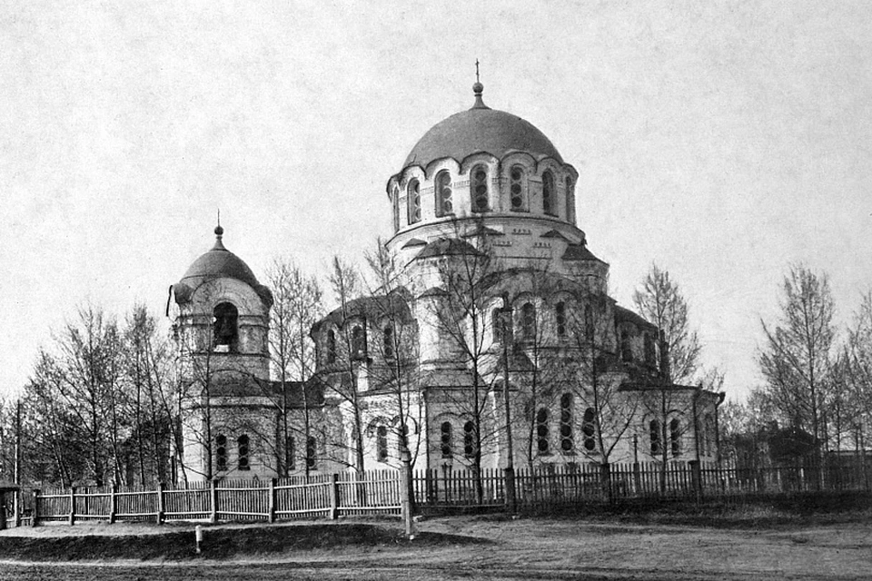 Собор Александра Невского. 1900-е. Фото: официальный сайт города Новосибирска