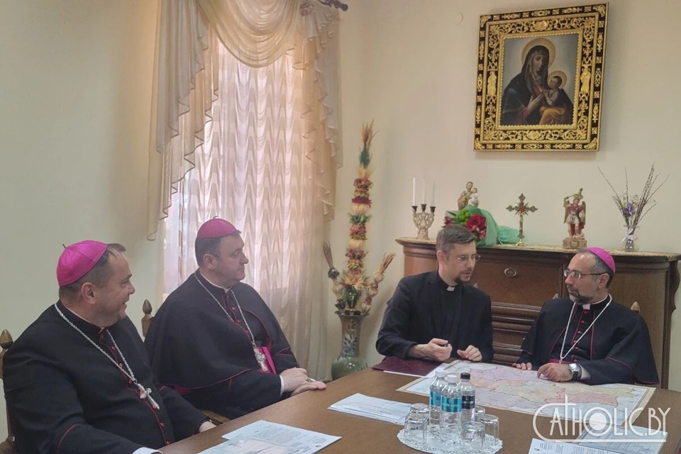 Из Ватикана в Беларусь прибыл новый апостольский нунций Папы Римского. Фото: catholic.by.
