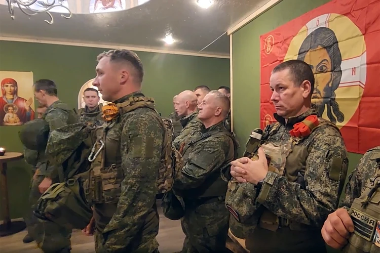 На Харьковском направлении спецоперации открыт подземный храм