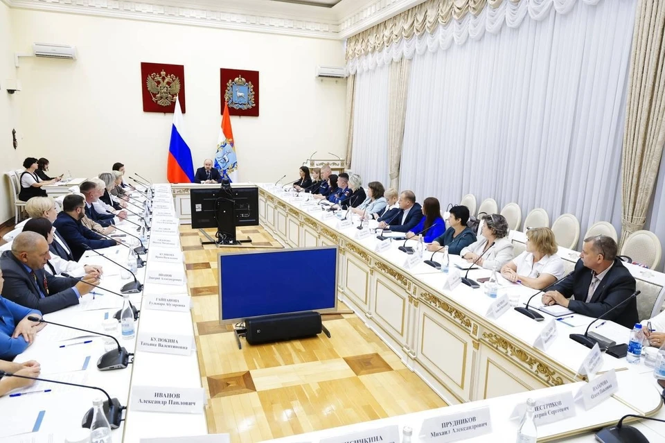 В регионе обсудили поддержку военнослужащих. Фото: Пресс-служба Правительства Самарской области