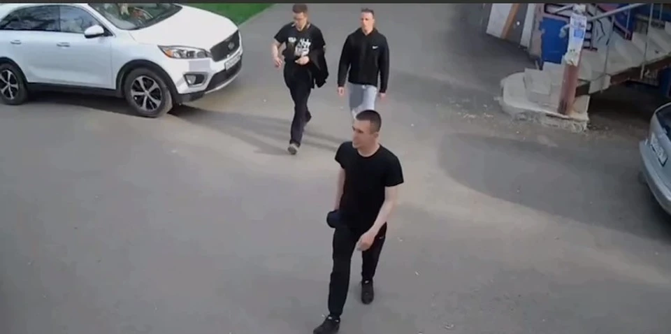 Камеры видеонаблюдения зафиксировали злоумышленников. ФОТО: скриншот с видео пресс-службы МВД по Луганской Народной Республике