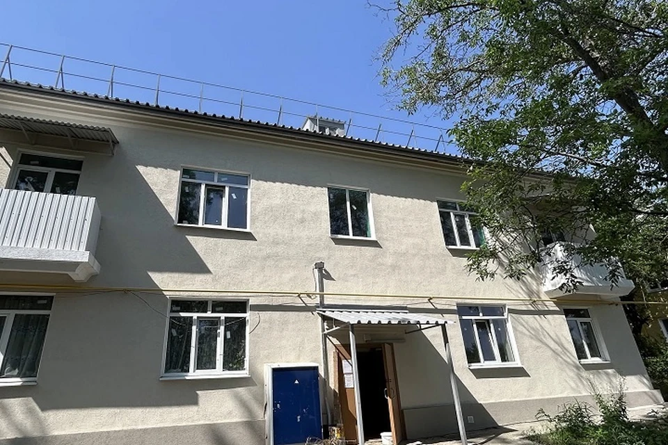 В Мариуполе восстановлен жилой дом на улице Владимирской. Фото: «РКС-НР»