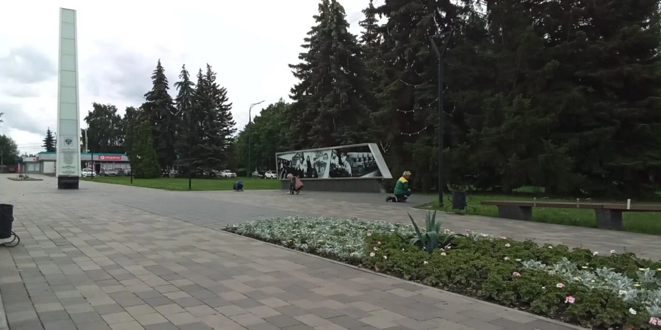 В Ульяновске привели в порядок территорию у ж/д вокзала. Фото Городской центр по благоустройству и озеленению