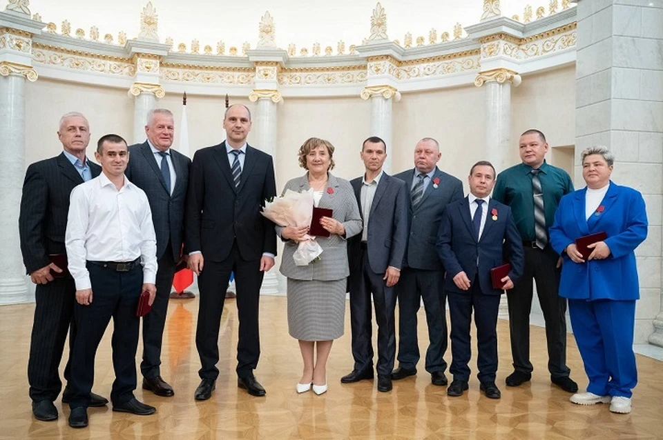 Торжественная церемония прошла 2 июля. Фото: telegram-канал Дениса Паслера