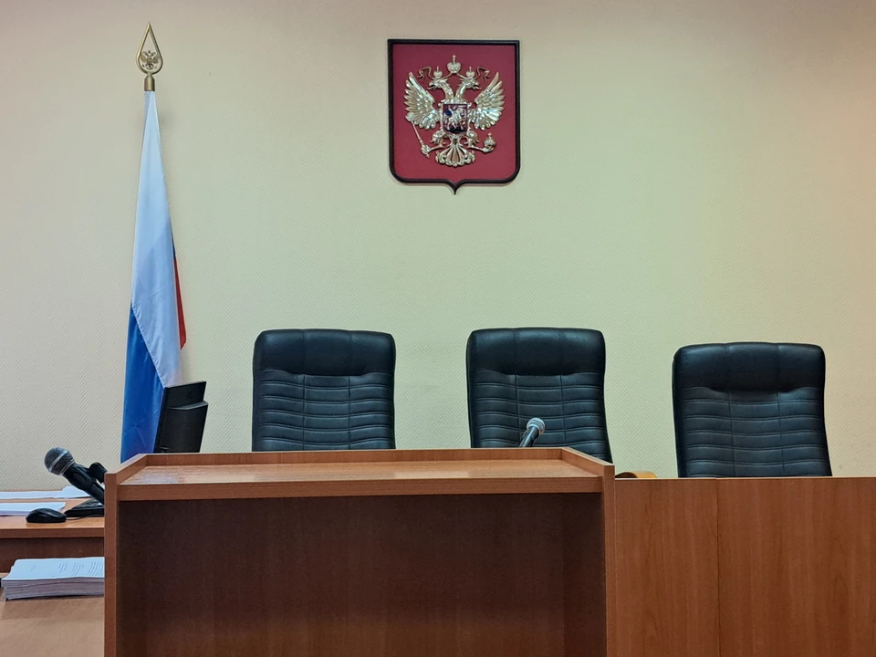 Фото из зала суда
