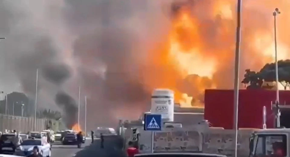 В Риме прогремел взрыв на АЗС. Фото:скриншот видео