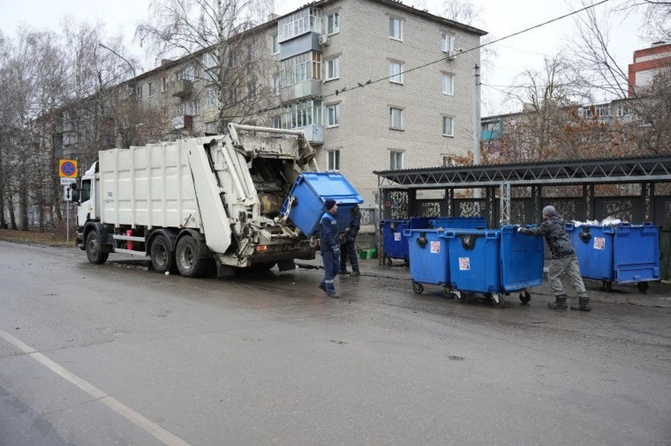 В Ульяновске обустроят 85 контейнерных площадок для мусора. ФОТО: тг-канал администрации Ульяновска