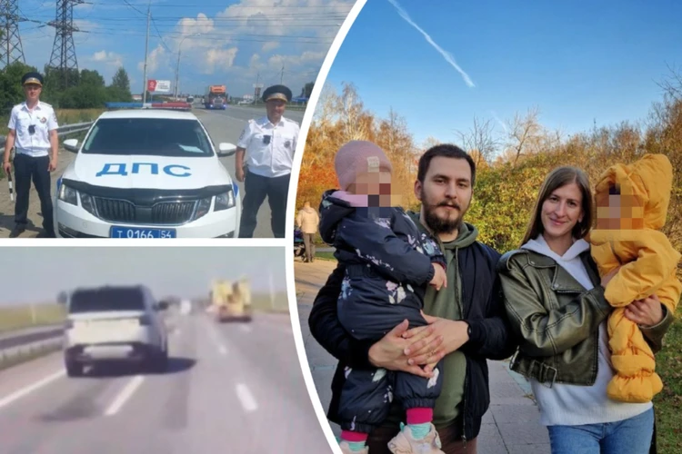«Рожать начала в машине»: в Новосибирске полицейские помогли беременной добраться в роддом