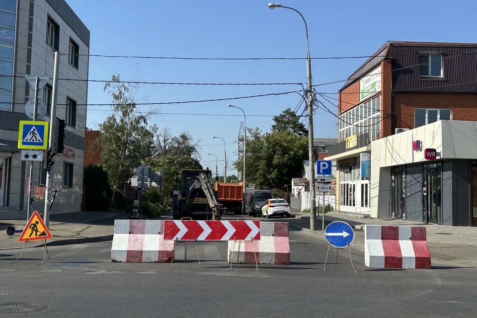 Движение на улице 2-я Пятилетка ограничат до конца августа этого года. Фото: пресс-служба мэрии города