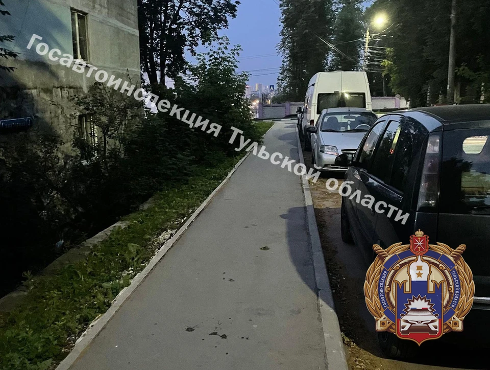 В Туле пьяная девушка упала с электросамоката