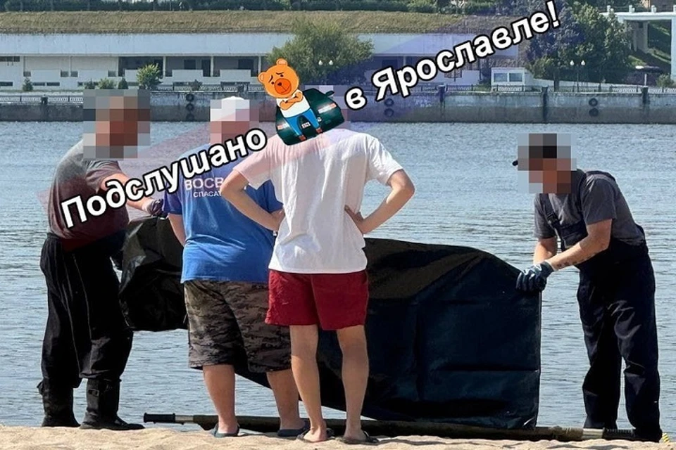 Женщина погибла на глазах у близких. Фото: тееграм-канал Подслушано в Ярославле 18+