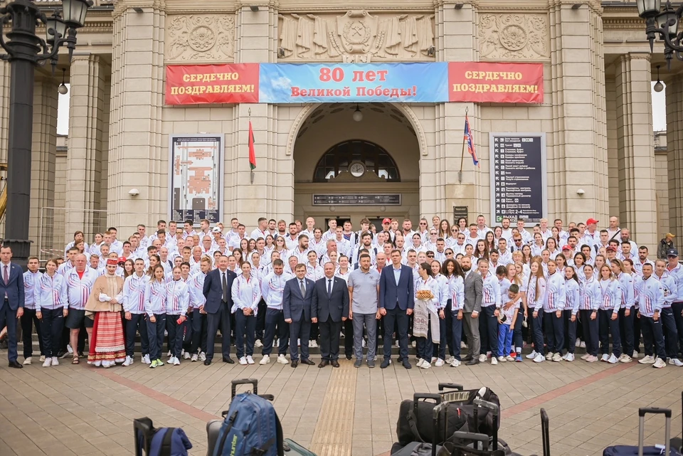 Фото на память участников Кубка сильнейших.