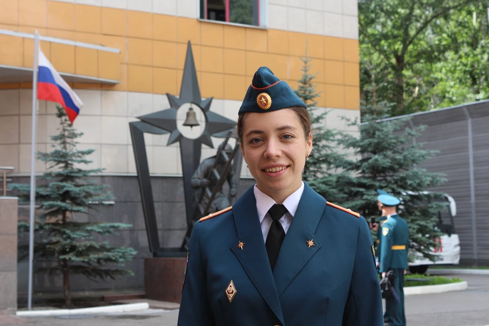 Инспектор отдела надзорной деятельности и профилактической работы по городу Новосибирску Кристина Крохта. Фото: ГУ МЧС России по Новосибирской области
