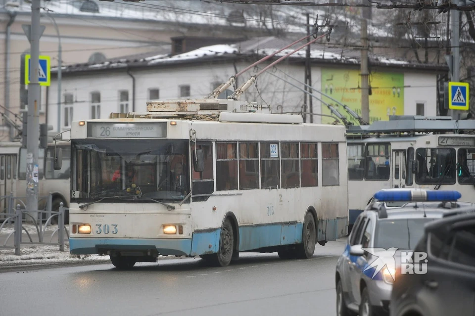 В Екатеринбурге троллейбус №33 изменил маршрут из-за ремонтных работ