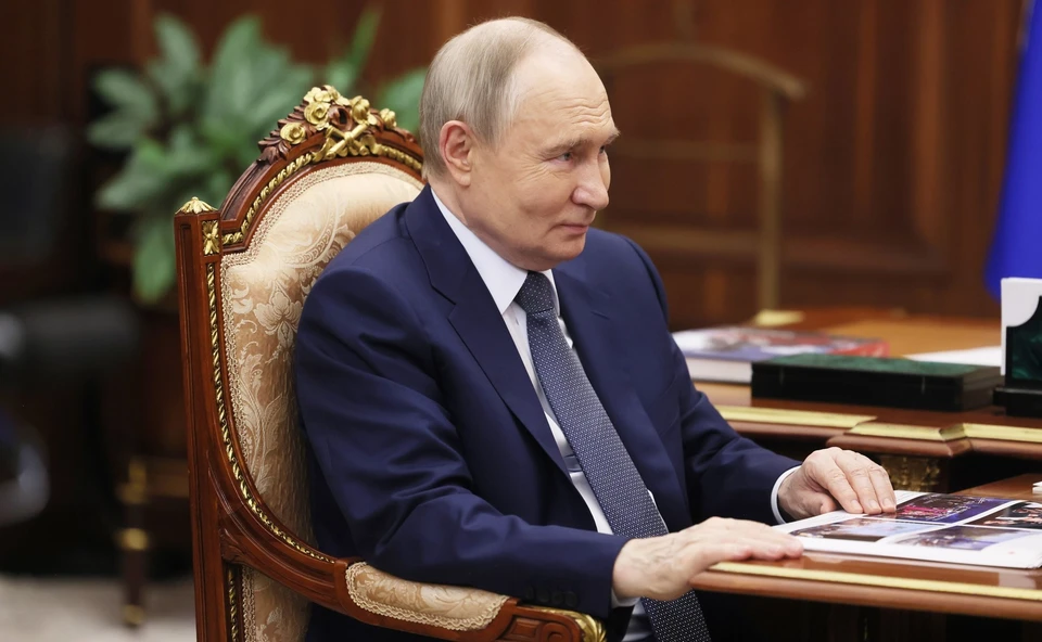 Владимир Путин провел рабочую встречу с Главой Удмуртии. Фото: udmurt.ru