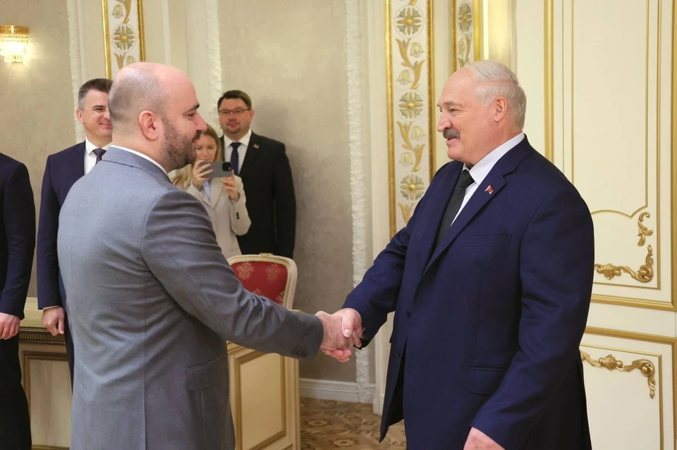 Вячеслав Федорищев встретился с Александром Лукашенко. Фото: пресс-служба Президента Республики Беларусь.