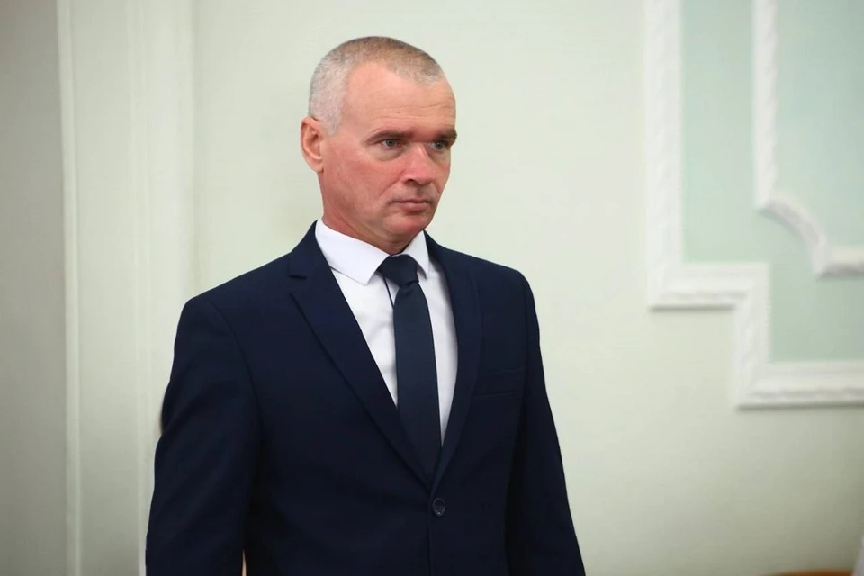 Валерий Лаптев с 1999 года по январь 2025 года служил в органах внутренних дел. Фото: Telegram-канал Александра Скрябина.
