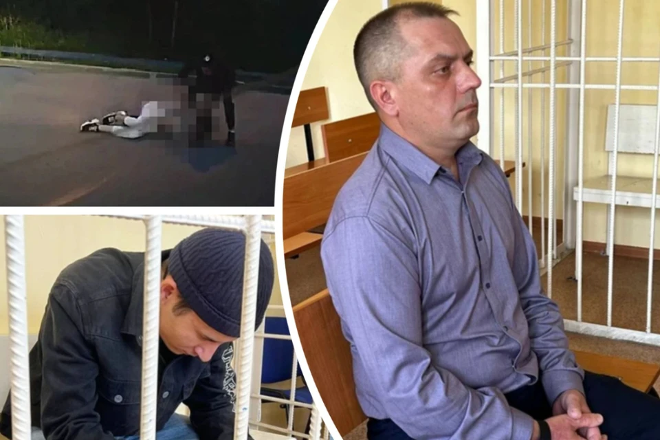 Экс-участковый (справа) оказался в суде, так как не привлек Хамроева (слева) за месяц до убийства школьницы. Фото: Мария НОВИКОВА // «АСТ-54» «ВКонтакте»