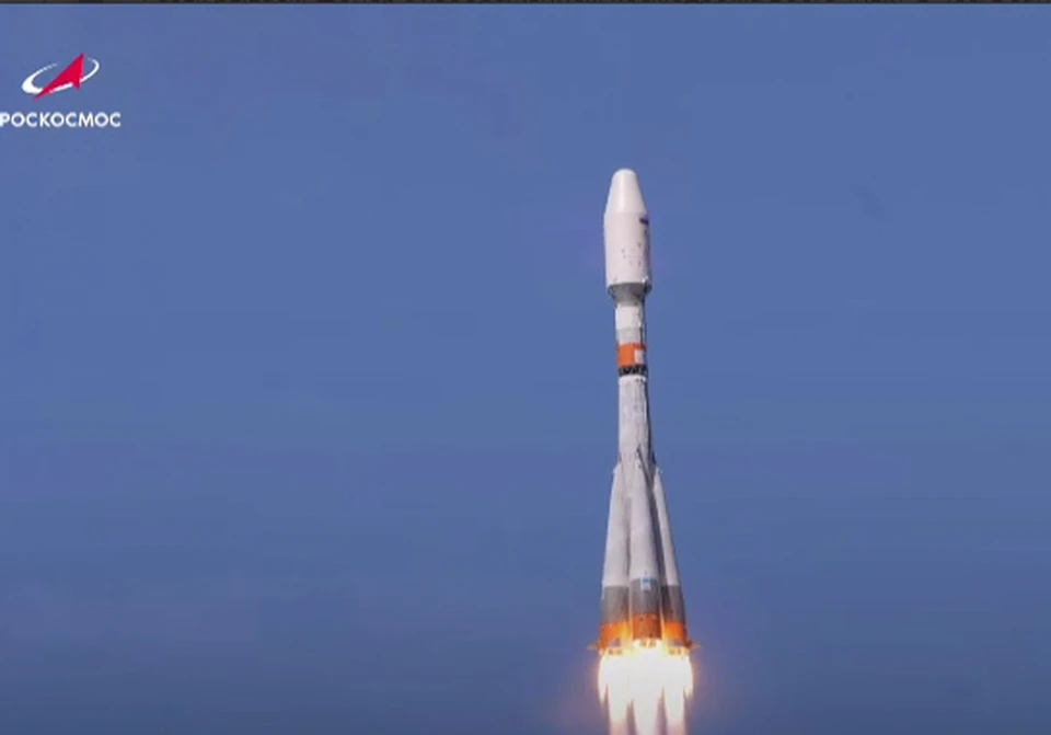 Пуск ракеты состоялся с космодрома «Восточный». Фото: кадр видео Роскосмоса