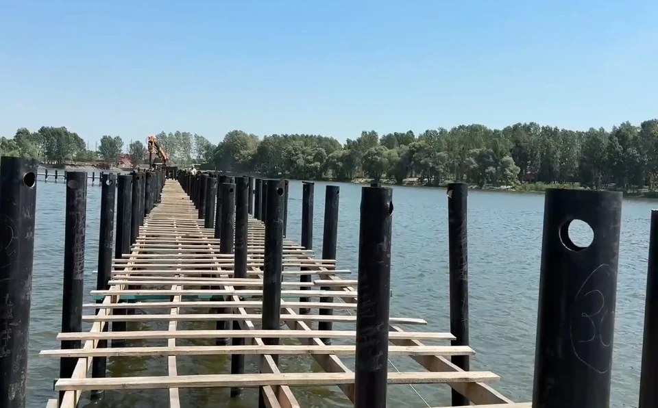В Белгороде набережные «Берегов» свяжет «парящий» пешеходный мост