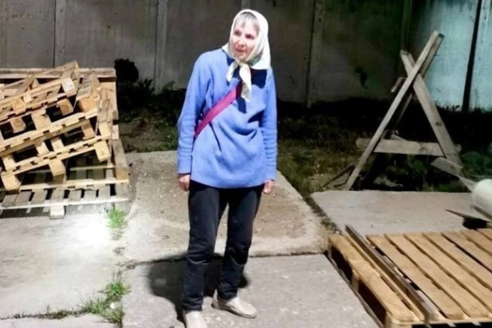 Медицинская помощь найденной пенсионерке не понадобилась. Фото: «Лиза Алерт»