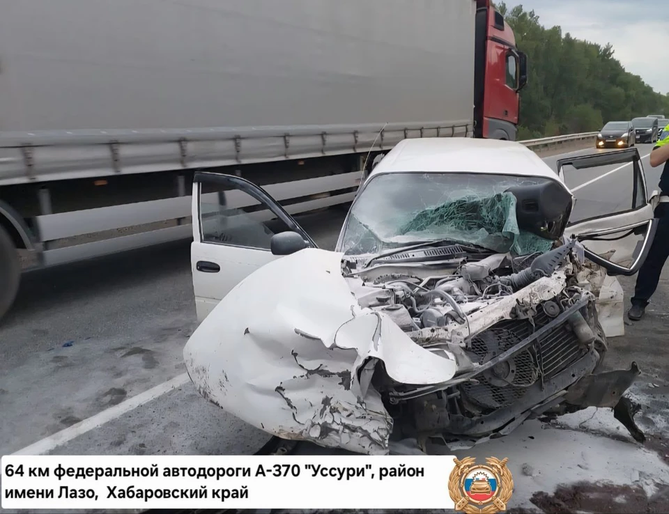 Прокуратура контролирует расследование смертельного ДТП в районе имени Лазо Фото: ГАИ Хабаровского края