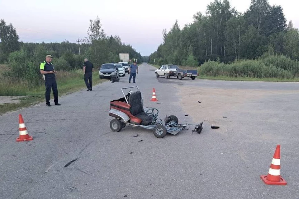 Уголовное дело возбудил СК о гибели 7-летнего ребенка в ДТП с самодельным багги. Фото: Госавтоинспекция УМВД по Рязанской области.