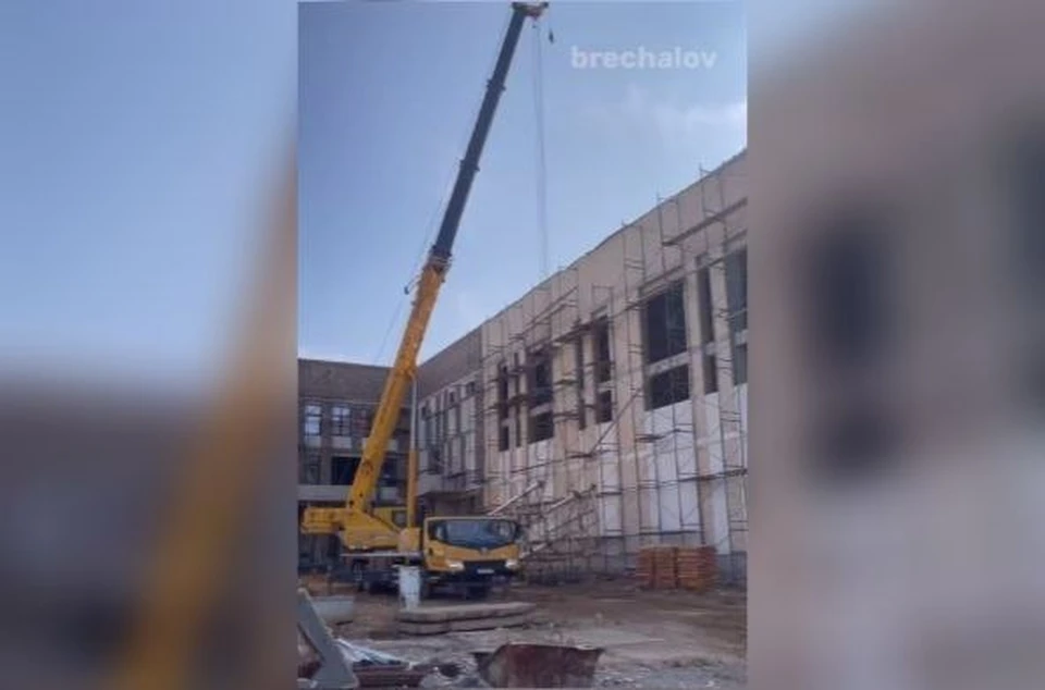 В школе будут заниматься дети из 4 населенных пунктов. Фото: скриншот видео t.me/brechalov