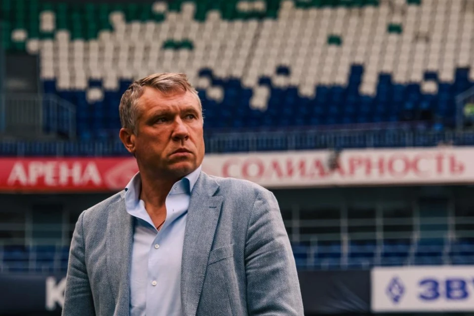 Андрей Талалаев извинился перед Зауром Тедеевым после того, что случилось после финального свистка. Фото: ФК «Балтика»