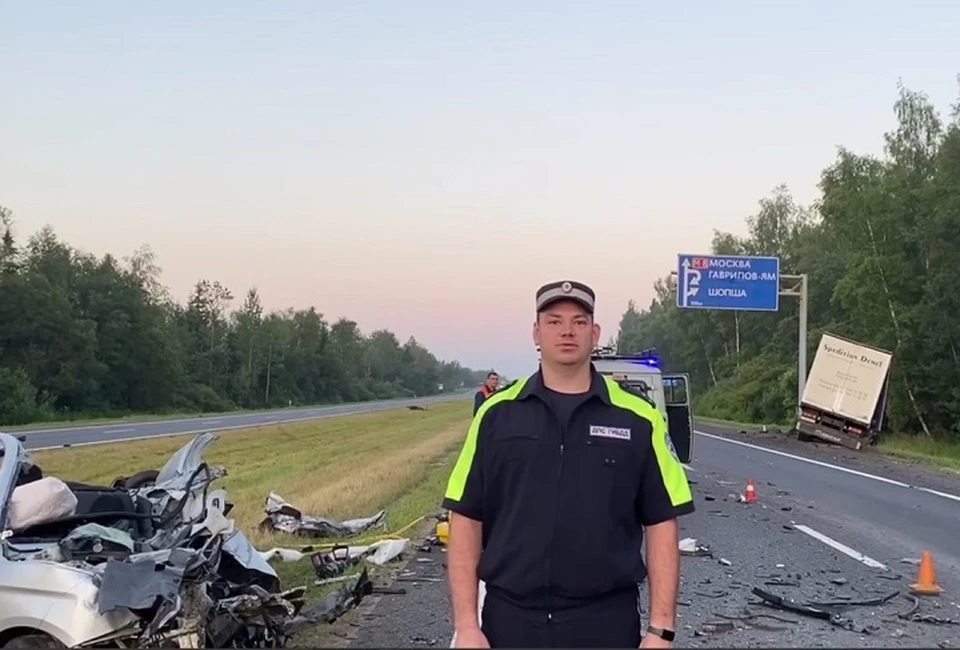 В Гаврилов-Ямском районе погибли два человека. ФОТО: Госавтоинспекция по Ярославской области