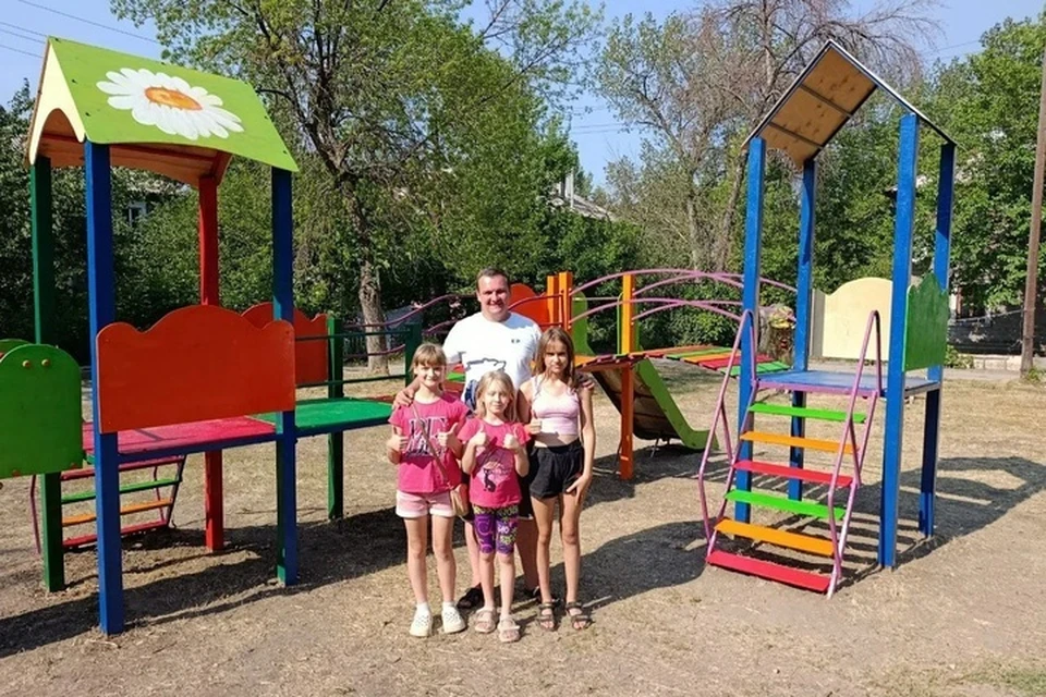 Площадка заиграла новыми красками