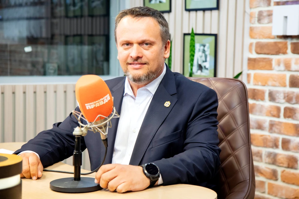 Глава Минтранса Андрей Никитин рассказал KP.RU об открытии завода для ВСМ Москва-Петербург. Фото: Министерство транспорта РФ