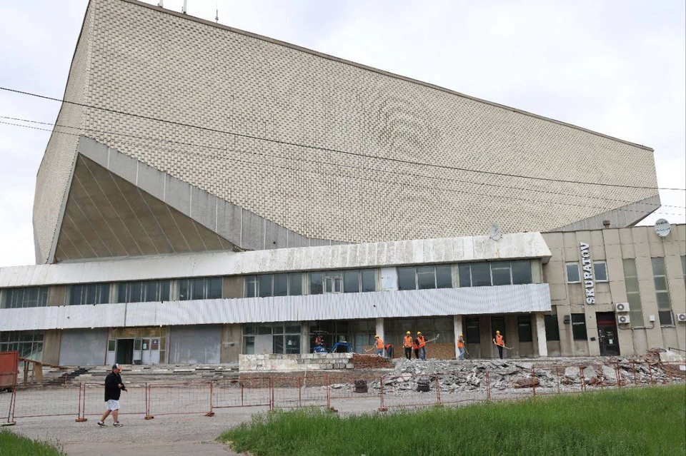 Вот так СКК выглядел до реконструкции, фото: пресс-служба минспорта Омской области